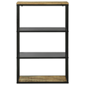 vidaXL Bookcase 70x35x110 cm Solid Wood Rough Mango