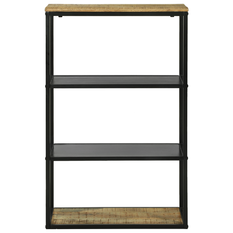 vidaXL Bookcase 70x35x110 cm Solid Wood Rough Mango
