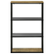 vidaXL Bookcase 70x35x110 cm Solid Wood Rough Mango