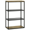 vidaXL Bookcase 70x35x110 cm Solid Wood Rough Mango