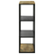 vidaXL Bookcase 70x35x110 cm Solid Wood Rough Mango