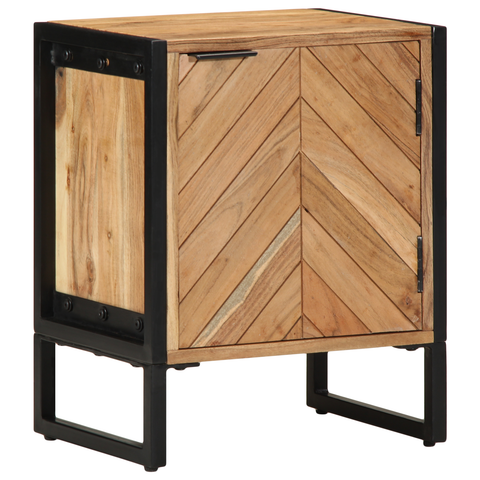 vidaXL Bedside Cabinet 40x30x50 cm Solid Wood Acacia