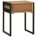 vidaXL Bedside Cabinet 40x35x50 cm Solid Wood Acacia