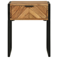 vidaXL Bedside Cabinet 40x35x50 cm Solid Wood Acacia