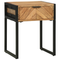 vidaXL Bedside Cabinet 40x35x50 cm Solid Wood Acacia