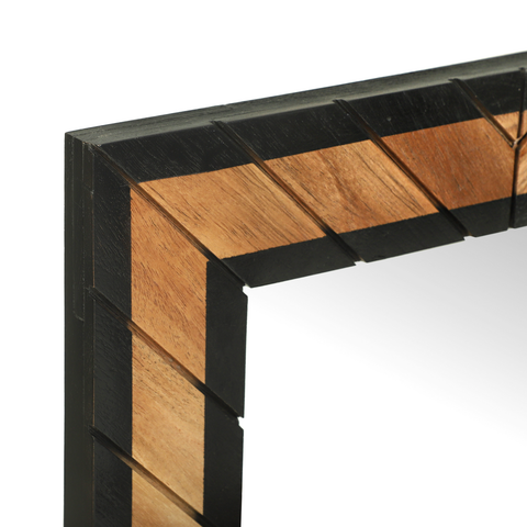 vidaXL Dressing Table with Mirror 100x40x120 cm Solid Wood Acacia