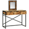 vidaXL Dressing Table with Mirror 100x40x120 cm Solid Wood Acacia
