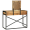 vidaXL Dressing Table with Mirror 100x40x120 cm Solid Wood Acacia