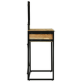 vidaXL Dressing Table with Mirror 100x40x120 cm Solid Wood Acacia