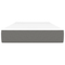 vidaXL Pocket Spring Bed Mattress Dark grey 120 x 190 x 20 cm Foam