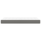 vidaXL Pocket Spring Bed Mattress Dark grey 120 x 190 x 20 cm Foam