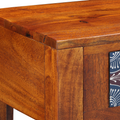 vidaXL Side Table 40x30x36 cm Solid Wood Acacia