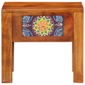 vidaXL Side Table 40x30x36 cm Solid Wood Acacia