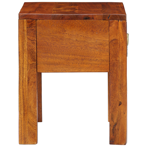 vidaXL Side Table 40x30x36 cm Solid Wood Acacia