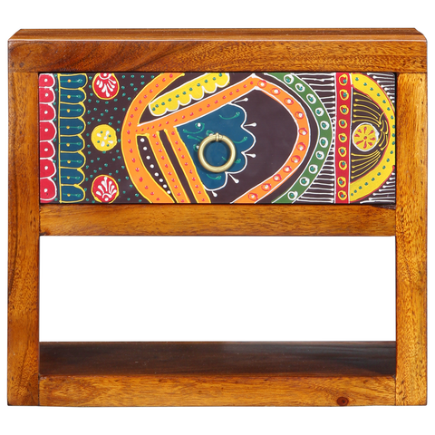 vidaXL Bedside Cabinet 40x35x35 cm Solid Wood Acacia