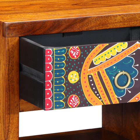 vidaXL Bedside Cabinets 2 pcs 40x35x35 cm Solid Wood Acacia