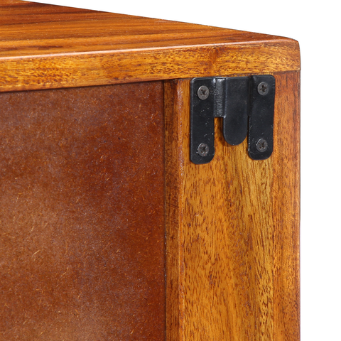 vidaXL Bedside Cabinets 2 pcs 40x35x35 cm Solid Wood Acacia