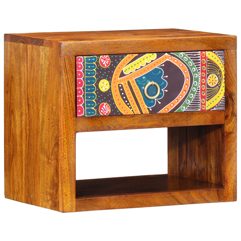 vidaXL Bedside Cabinets 2 pcs 40x35x35 cm Solid Wood Acacia