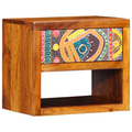 vidaXL Bedside Cabinets 2 pcs 40x35x35 cm Solid Wood Acacia