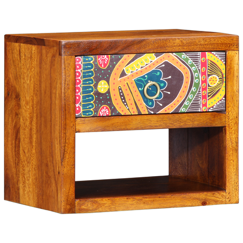 vidaXL Bedside Cabinets 2 pcs 40x35x35 cm Solid Wood Acacia