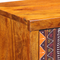 vidaXL Bedside Cabinet with Drawer Brown, multicolour 35 x 30 x 22 cm