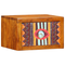 vidaXL Bedside Cabinet with Drawer Brown, multicolour 35 x 30 x 22 cm