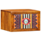 vidaXL Bedside Cabinet with Drawer Brown, multicolour 35 x 30 x 22 cm
