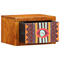vidaXL Bedside Cabinet with Drawer Brown, multicolour 35 x 30 x 22 cm