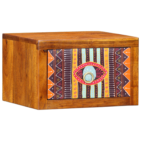 vidaXL Bedside Cabinets 2 pcs 35x30x22 cm Solid Wood Acacia