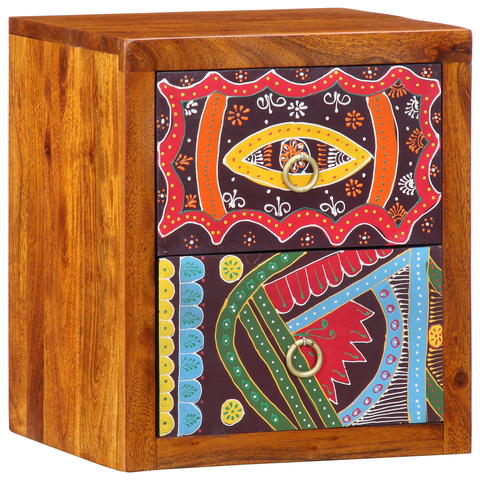 vidaXL Bedside Cabinet 35x30x40 cm Solid Wood Acacia