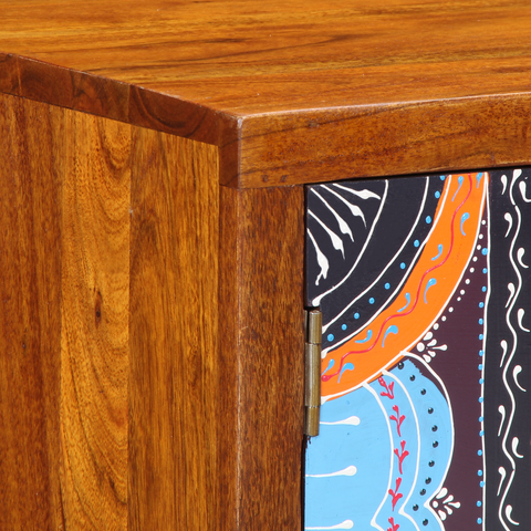 vidaXL Hallway Bench 100x35x45 cm Solid Wood Acacia