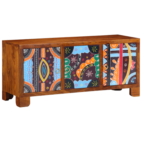 vidaXL Hallway Bench 100x35x45 cm Solid Wood Acacia