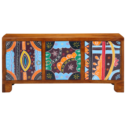 vidaXL Hallway Bench 100x35x45 cm Solid Wood Acacia