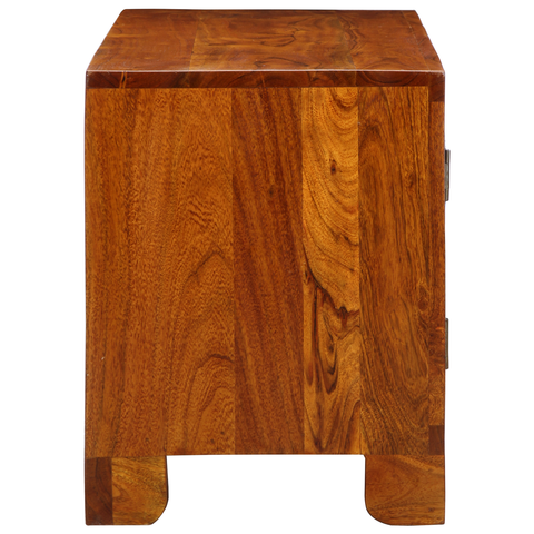 vidaXL Hallway Bench 100x35x45 cm Solid Wood Acacia