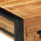 vidaXL Side Table 40x40x50 cm Solid Wood Acacia