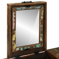 vidaXL Dressing Table 90x50x75 cm Solid Wood Reclaimed