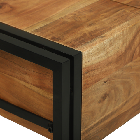 vidaXL Dressing Table 90x50x75 cm Solid Wood Acacia
