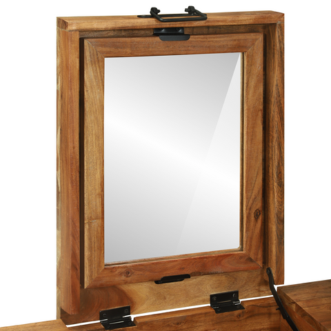 vidaXL Dressing Table 90x50x75 cm Solid Wood Acacia