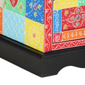vidaXL Bedside Cabinet 2 pcs Multicolour 40x35x45 cm Engineered Wood