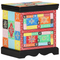 vidaXL Bedside Cabinet 2 pcs Multicolour 40x35x45 cm Engineered Wood