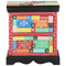 vidaXL Bedside Cabinet 2 pcs Multicolour 40x35x45 cm Engineered Wood