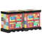 vidaXL Bedside Cabinet 2 pcs Multicolour 40x35x45 cm Engineered Wood