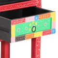 vidaXL Console Table with Drawers Multicolour Engineered Wood