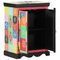 vidaXL Multicolor Console Table - 50x30x75 cm - Solid Mango Wood