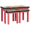 vidaXL Nesting Tables 3 pcs Solid Wood Mango