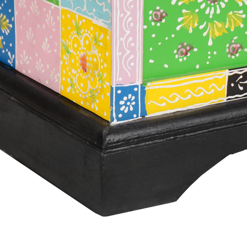 vidaXL Storage Box 60x40x40 cm Solid Wood Mango