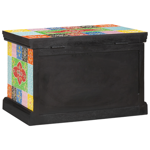 vidaXL Storage Box 60x40x40 cm Solid Wood Mango