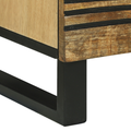 vidaXL Bedside Tables Brown and Black 40 x 33.5 x 46 cm