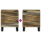 vidaXL Bedside Tables Brown and Black 40 x 33.5 x 46 cm