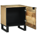 vidaXL Bedside Tables Brown and Black 40 x 33.5 x 46 cm
